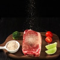 聚美厨黑椒牛排腌料法式牛排腌制调料黑胡椒牛排专用调料家用140g*2瓶